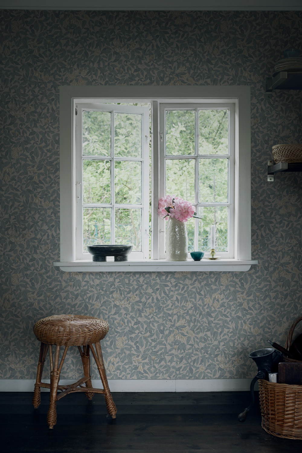 Tapete Linnea - Misty Blue