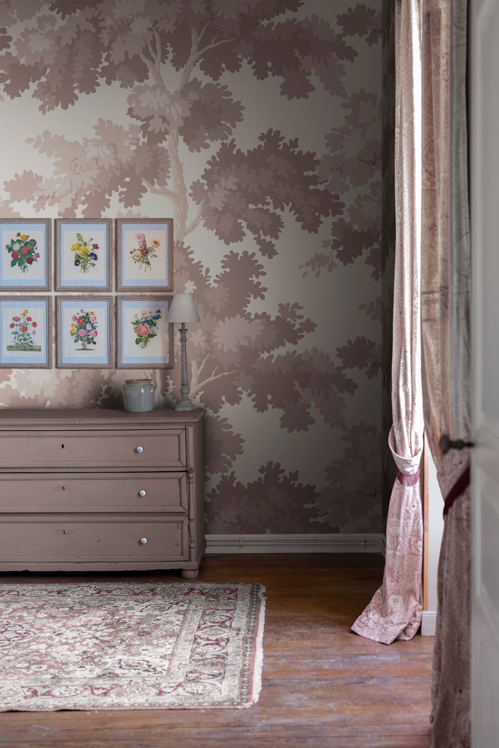 Wandbild Raphael Forest - Blush