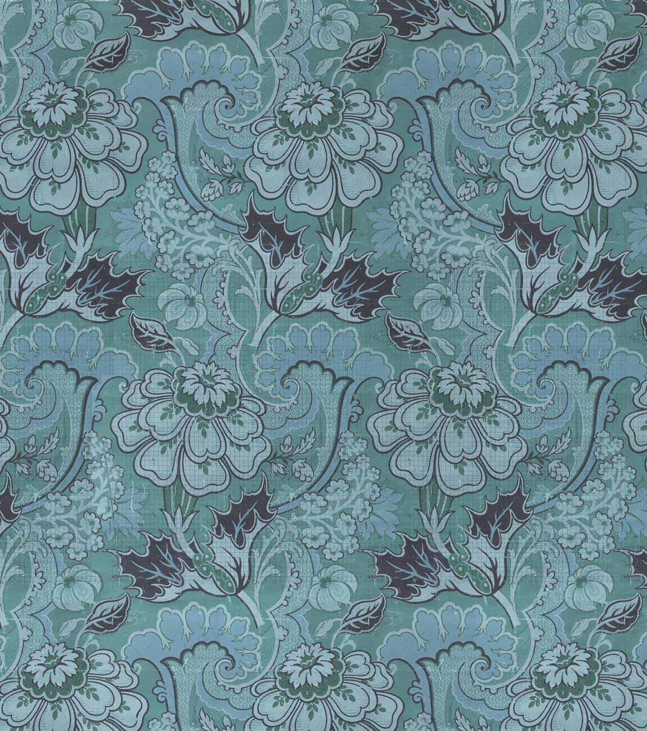 Wandbild Big Pattern Paola - 6 Drops