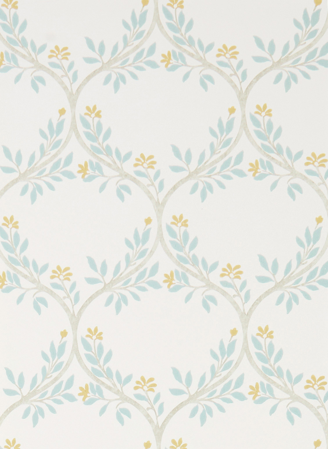 Tapete Arber - Aqua/ Yellow