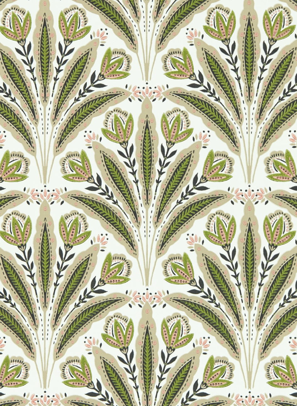 Tapete Attingham - Sage/ Blush