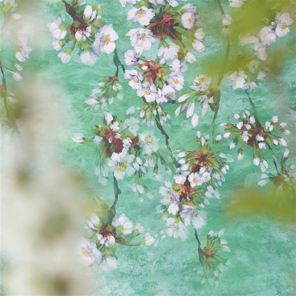 Wandbild Assam Blossom - Emerald