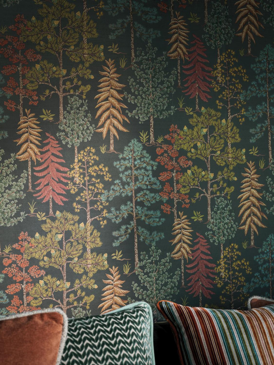 Tapete Vana - Pine/ Olive