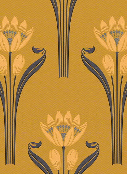 Tapete Tulipes - Jaune