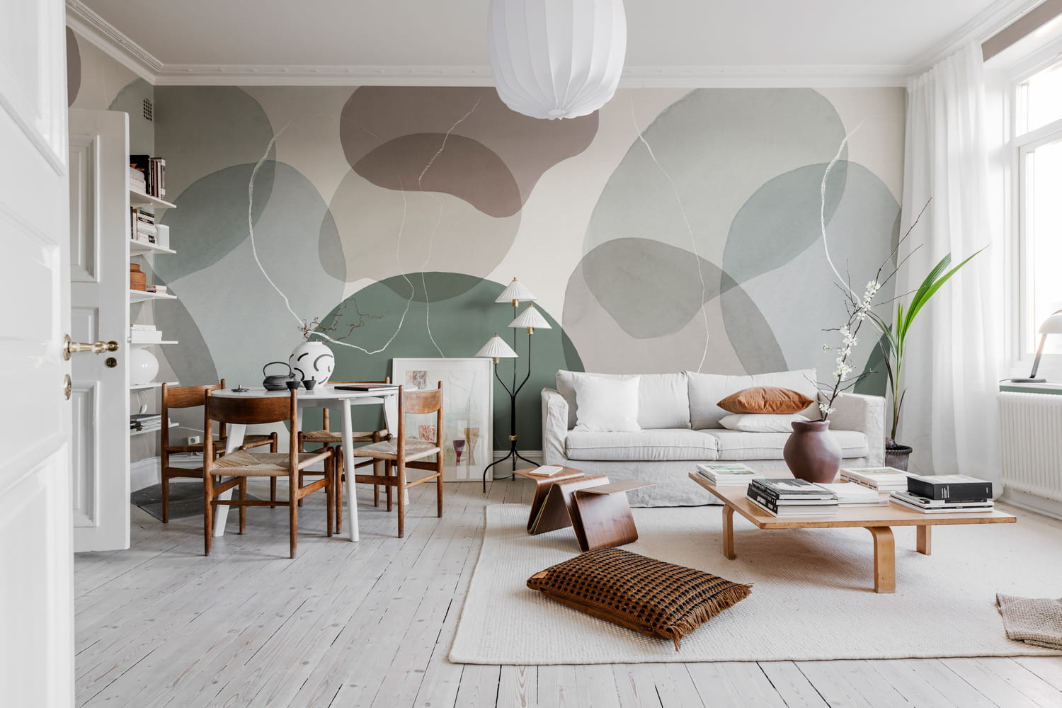 Wandbild Floating - Soft