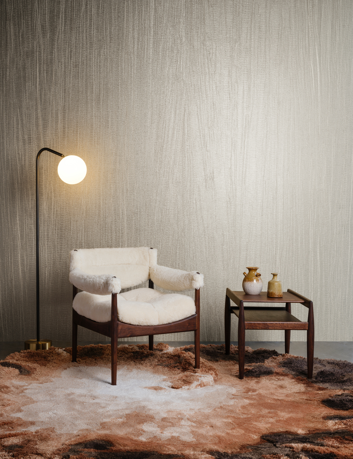Tapete Pristine - Champagne Gold