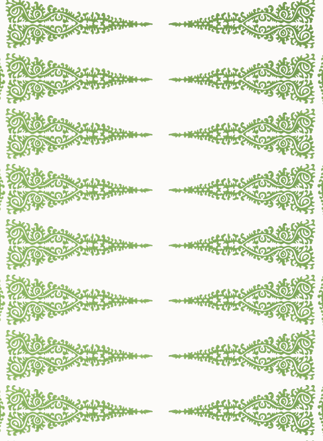 Tapete Ellery Stripe - Kelly on White
