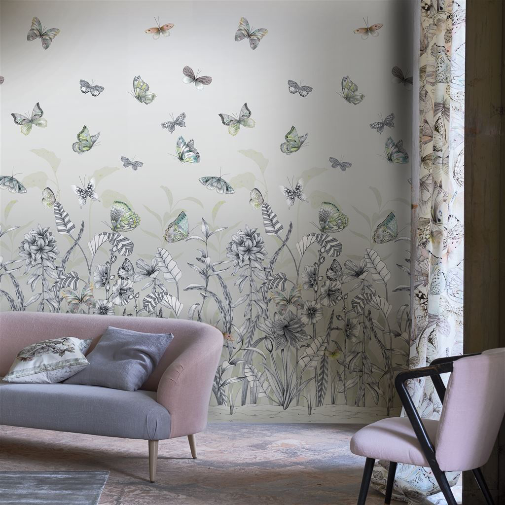 Wandbild Papillons - Birch