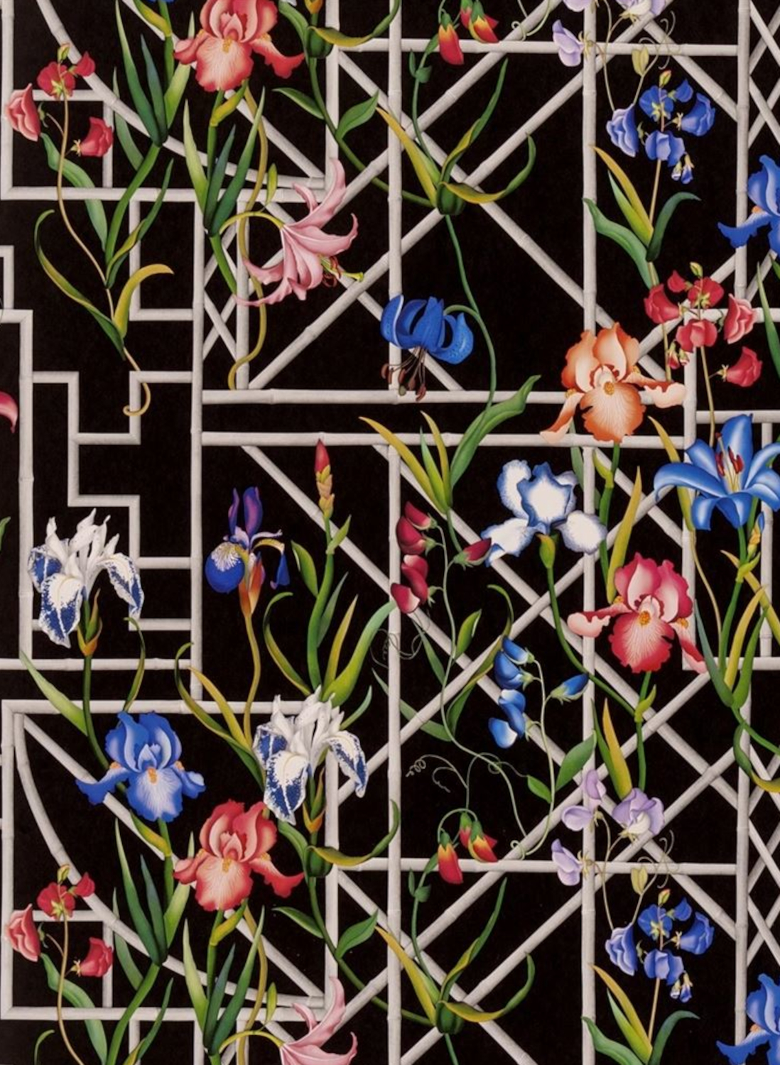 Tapete Fretwork Garden - Jais