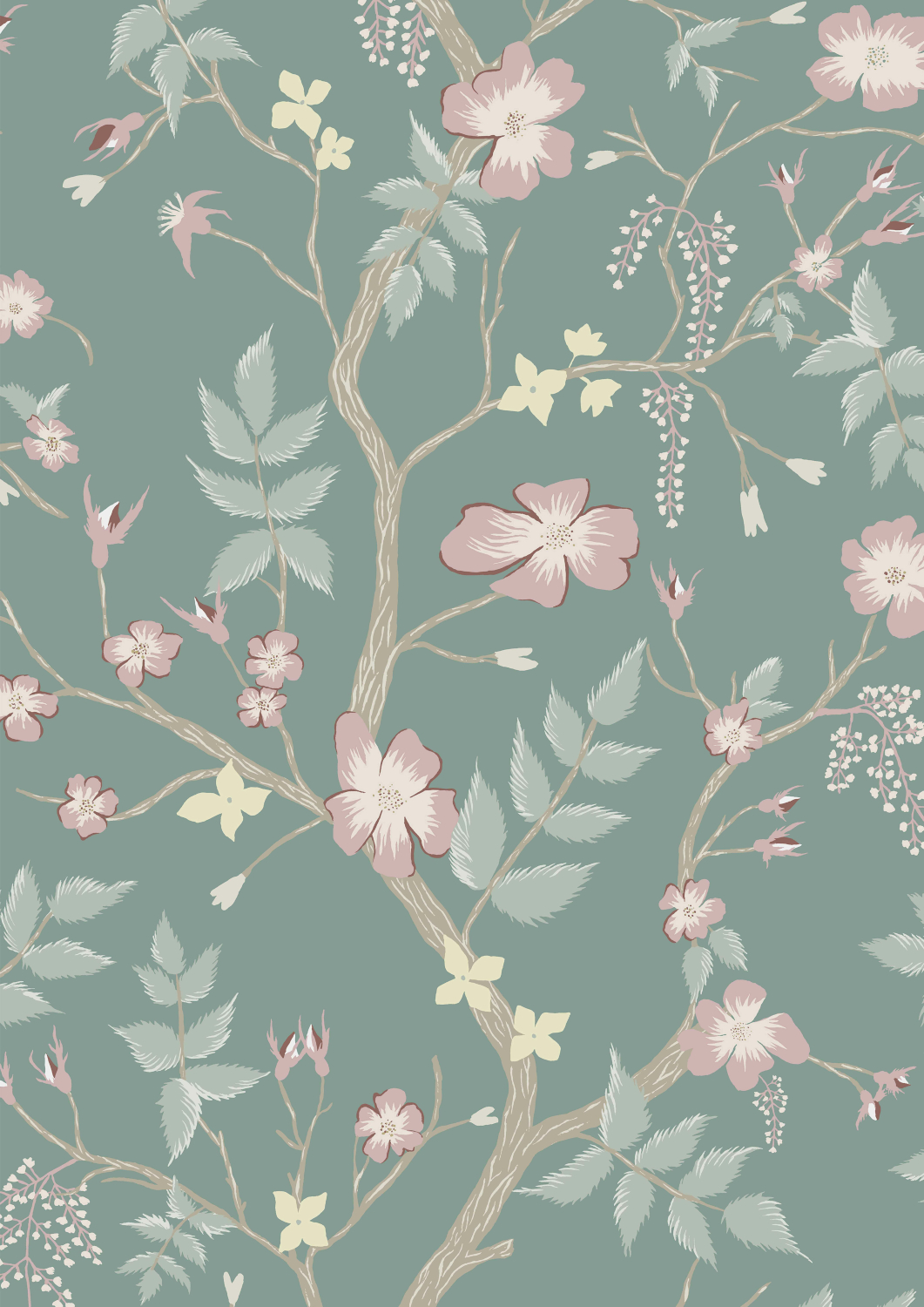 Wallpaper Cinda's Roses - Genie