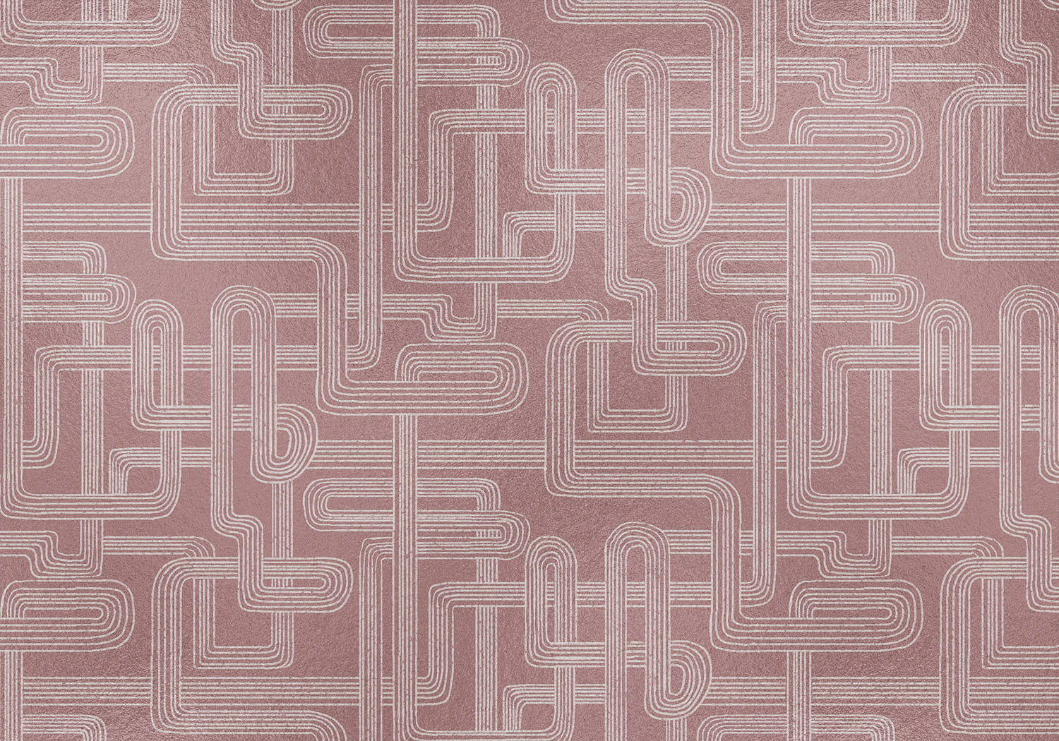 Wandbild Gatsby Metallics - Rose