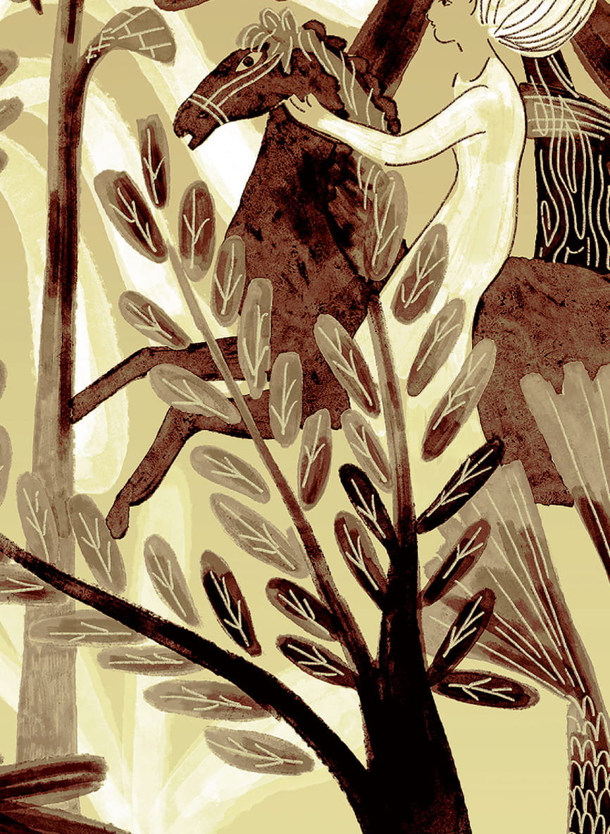 Wandbild Bel Ami - Panel 6