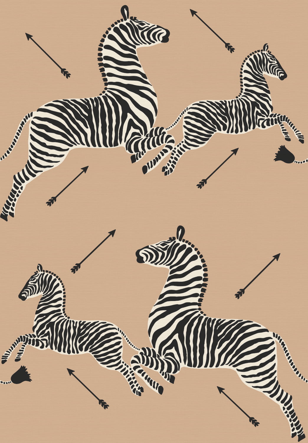 Tapete Zebras Grasscloth - 26007