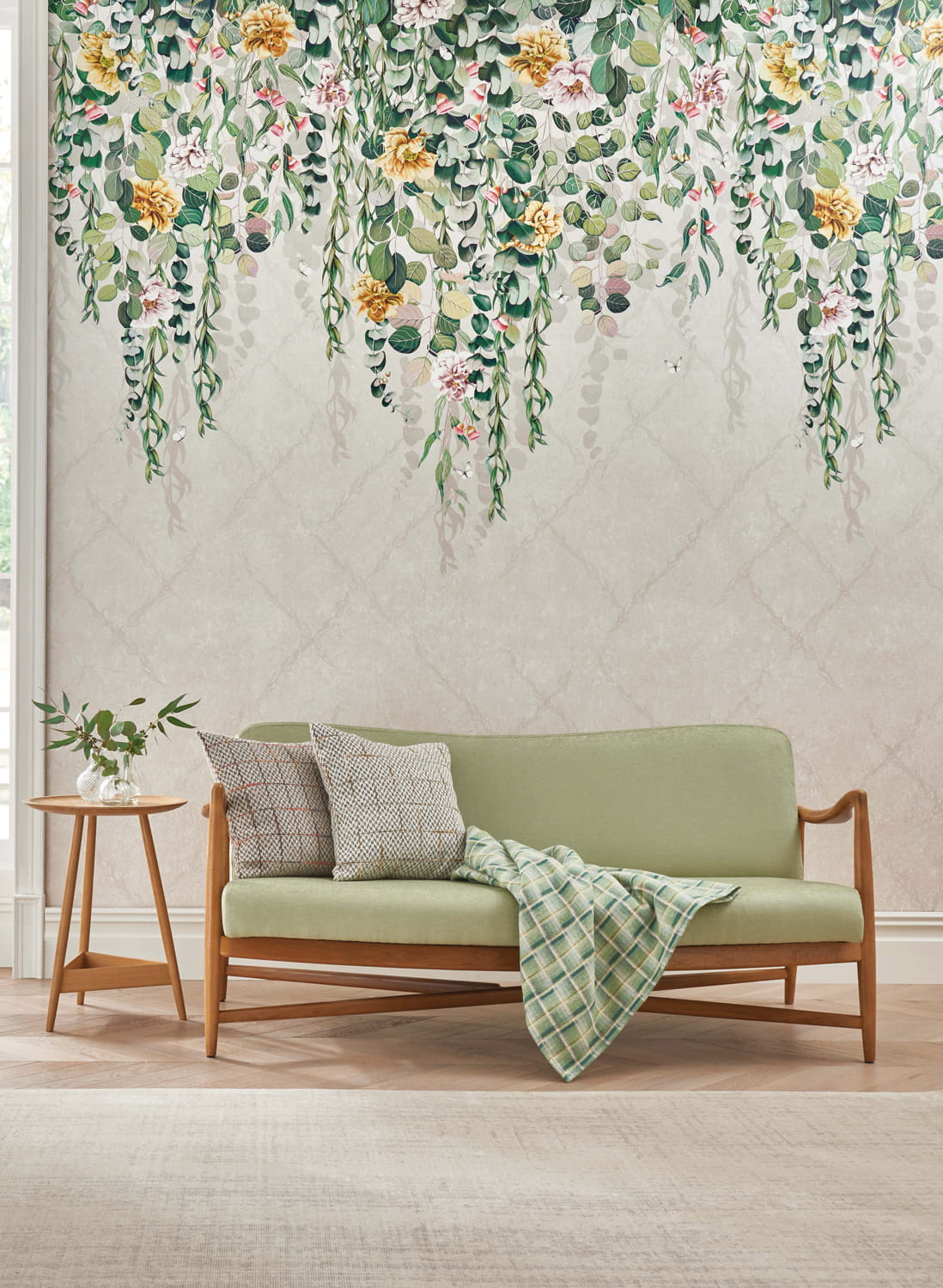 Wandbild Eucalyptus - Spring Green