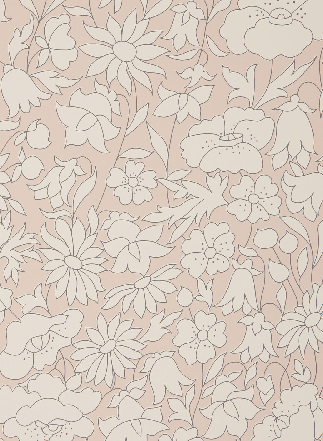 Tapete Poppy Meadow - Ointment