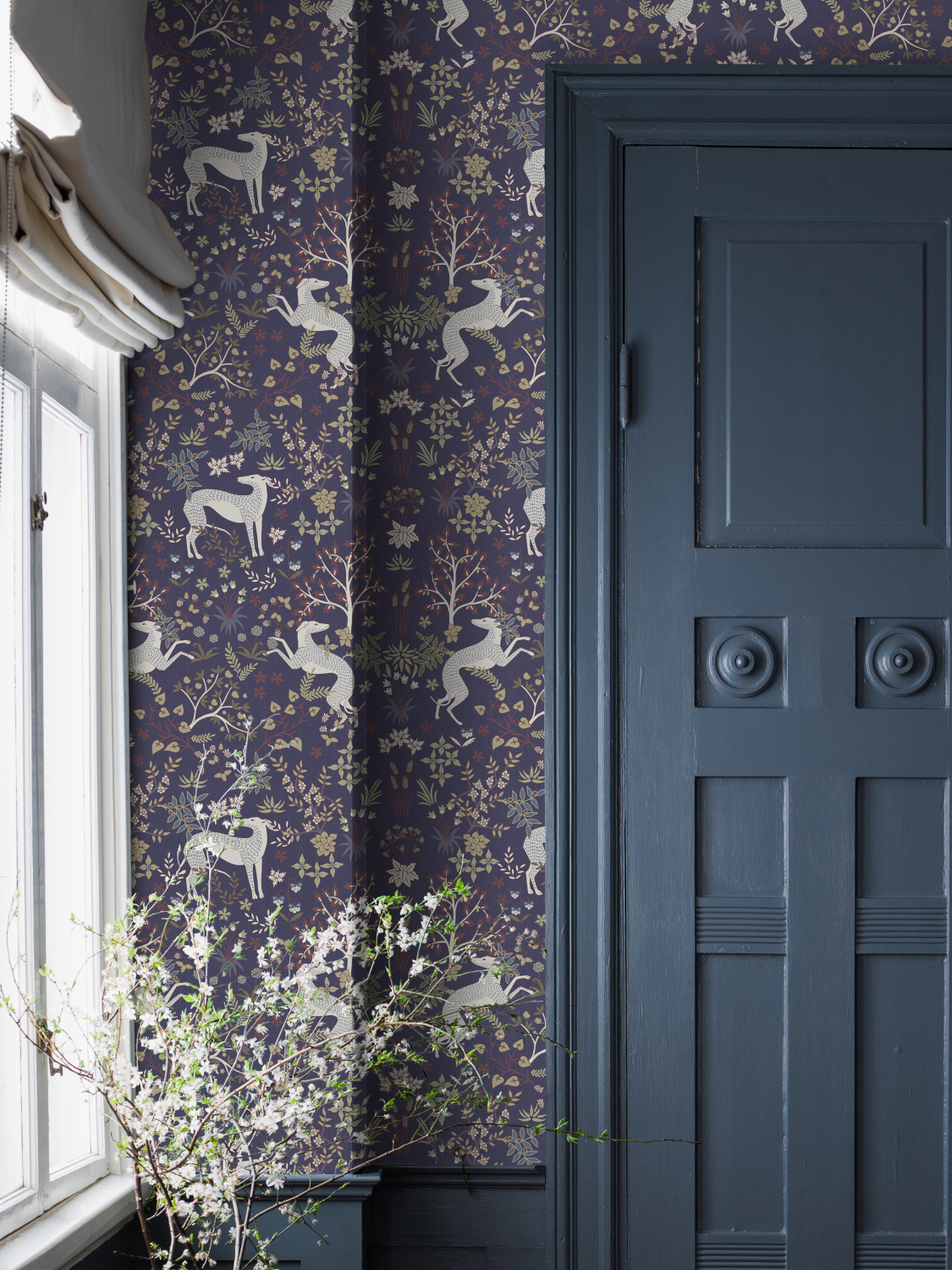 Wandbild Whippet - 9582W