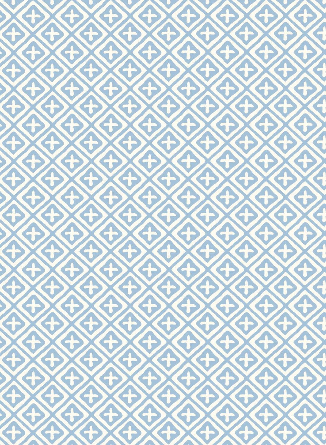 Tapete Holiday Trellis - Blue