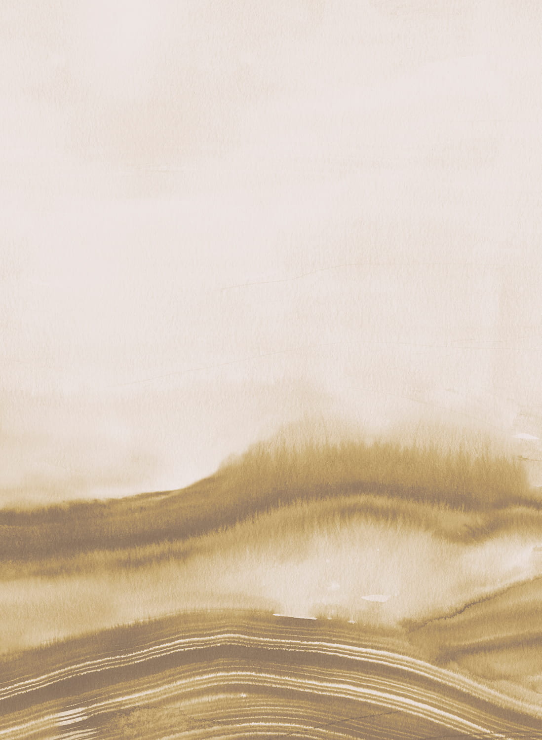 Wandbild Atmospheric Haze - Amber