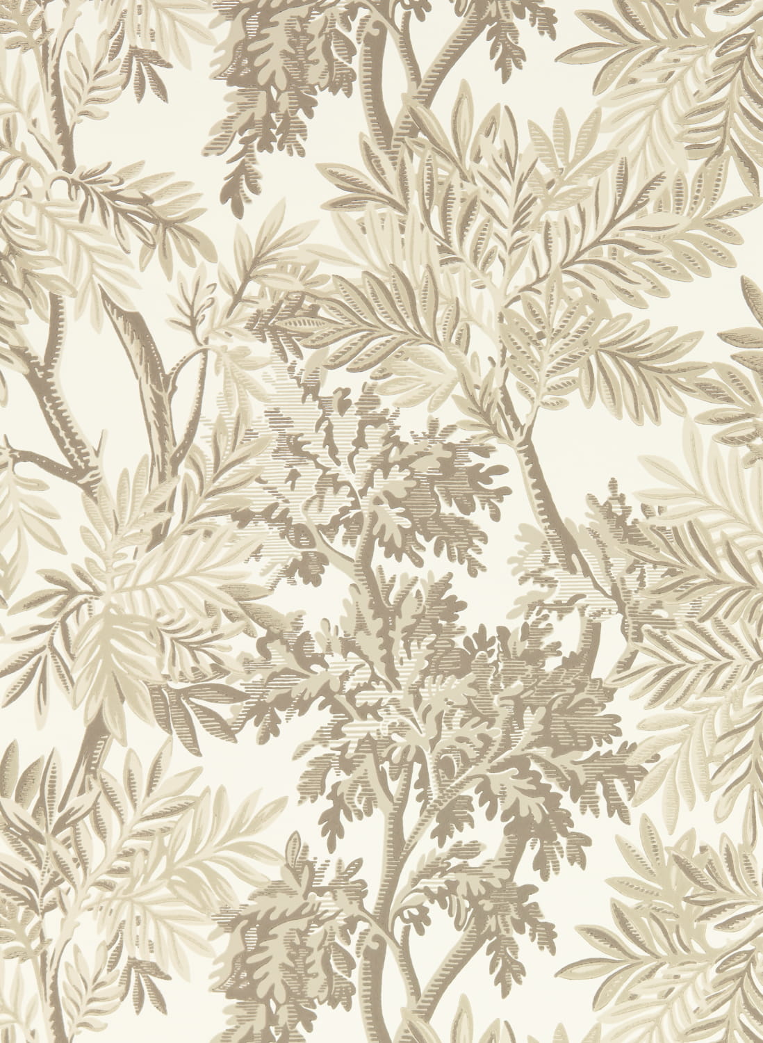 Tapete Tapestry Trees - Raw Chocolate/ Slip