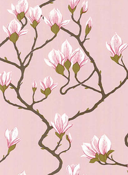 Tapete Magnolia - Rose on Blush