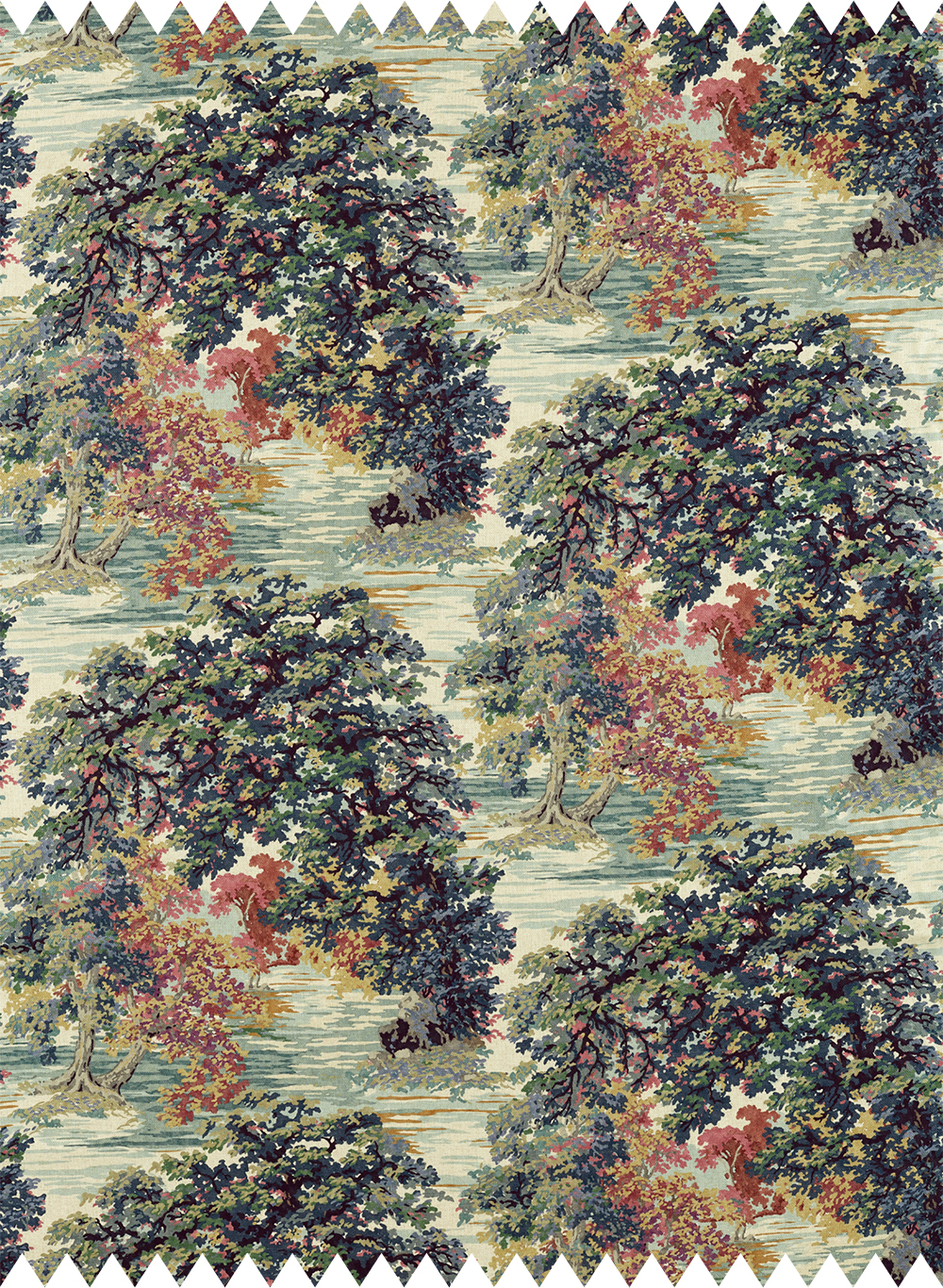 Stoff Ancient Canopy - Forest Green