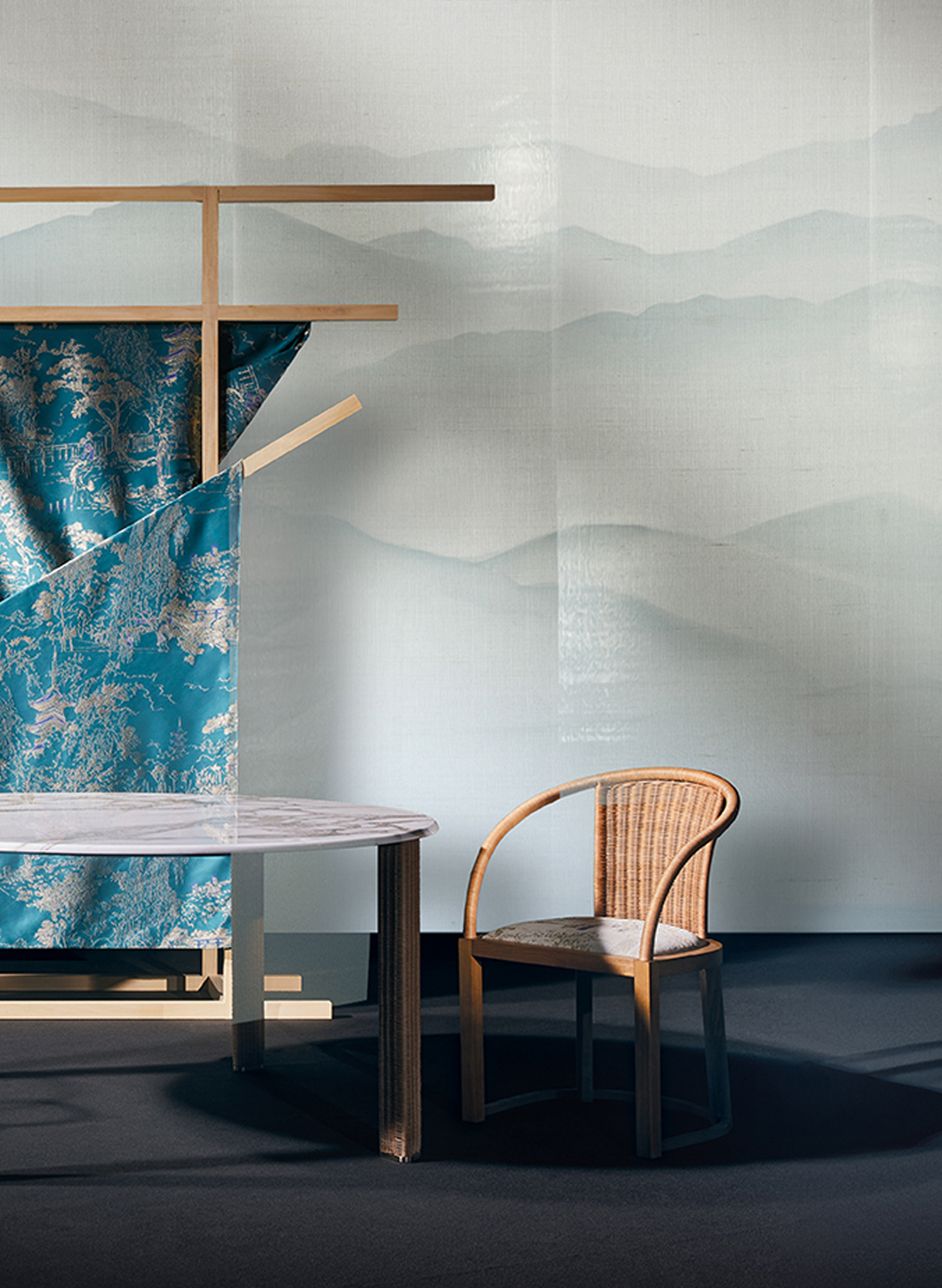 Wandbild Basho