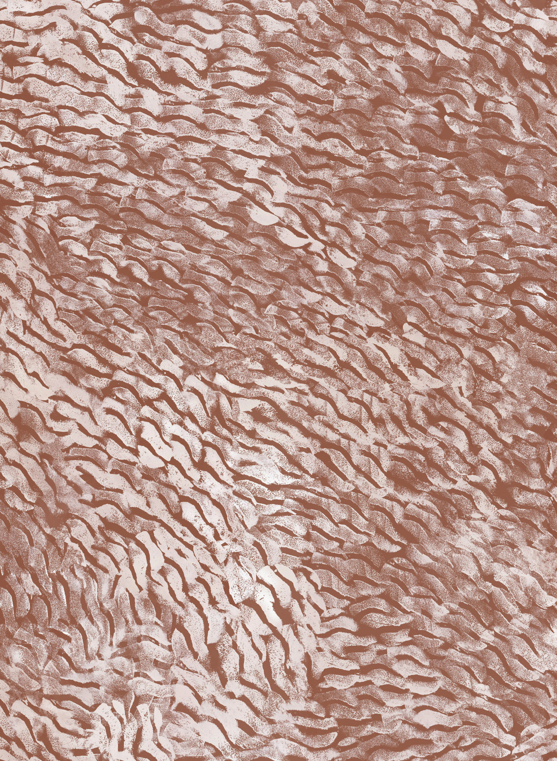 Wandbild Cascade - Terracotta