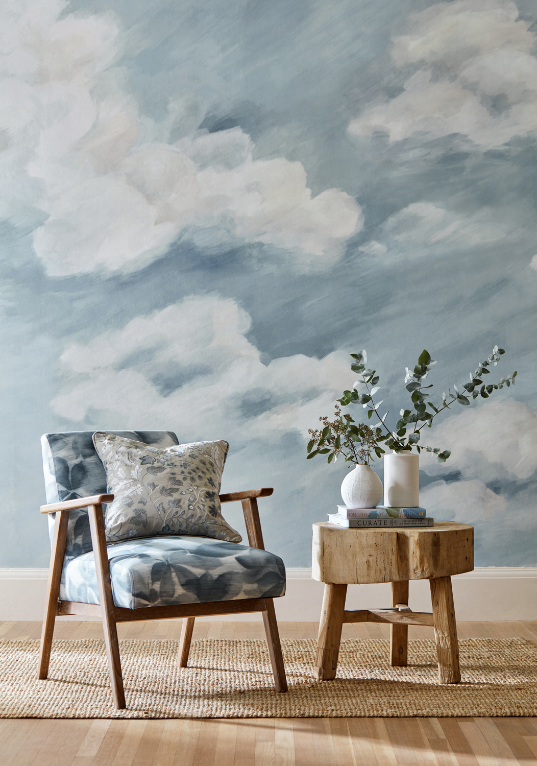 Wandbild Air - Sky Blue
