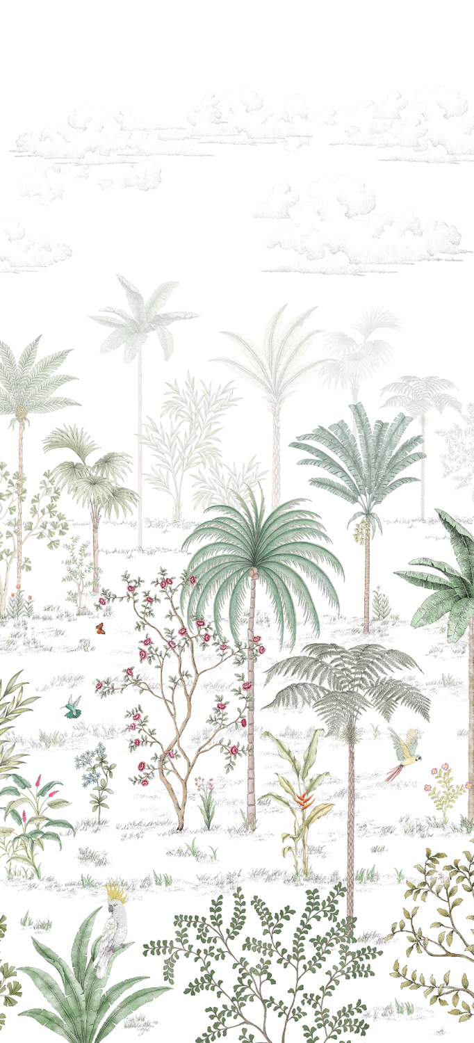 Wallpaper Sur la route de Samarcande - Naturel Panel B