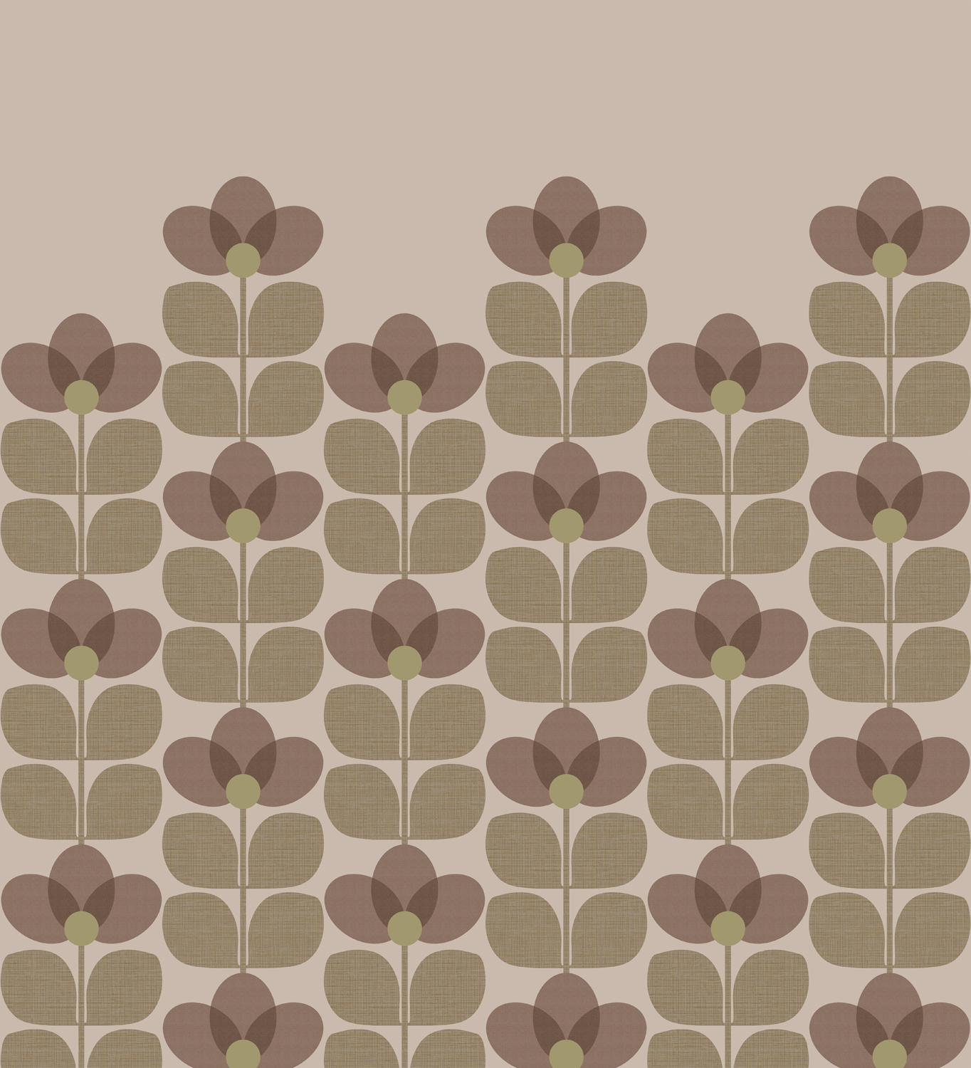 Wandbild Flower - Rosee Panel A