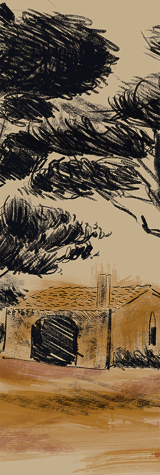 Wandbild Hors Saison - Panel 2
