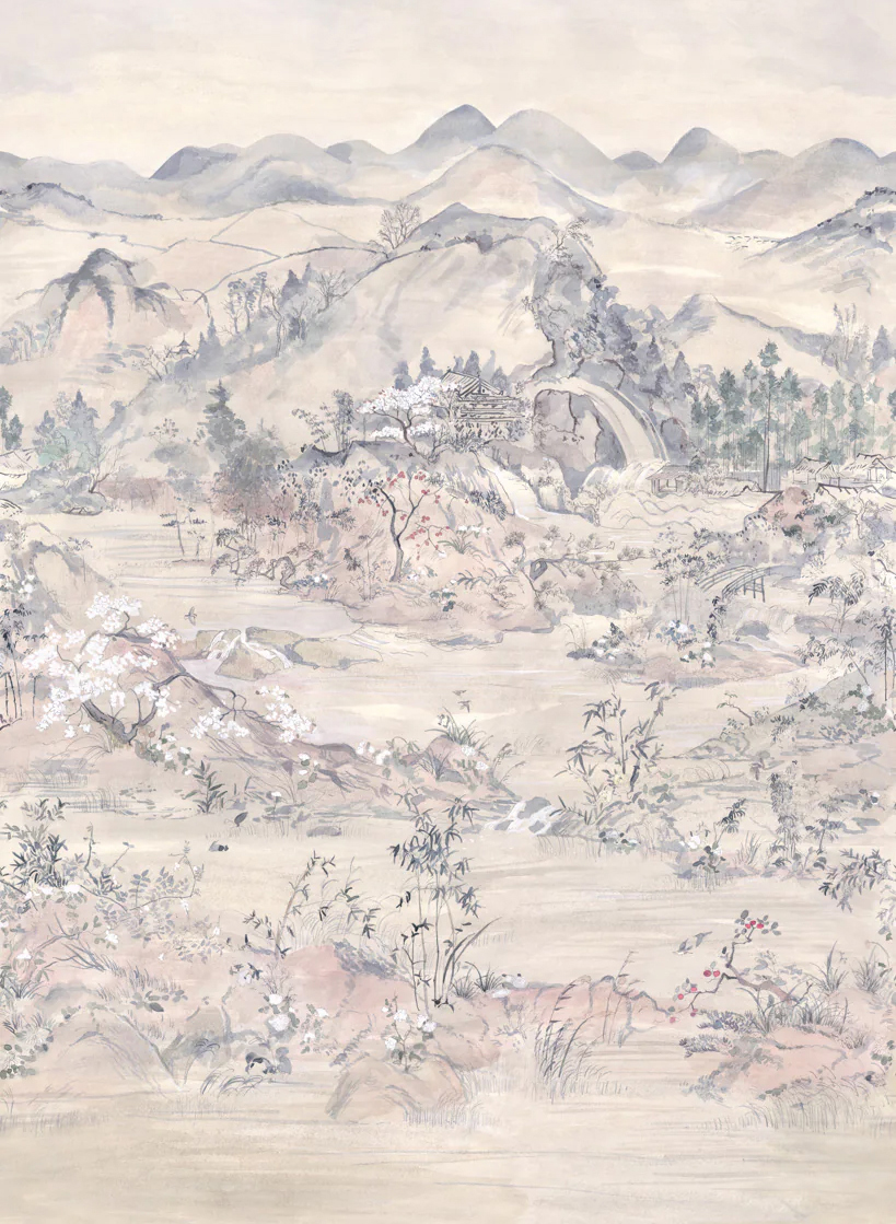 Tapete Japanese Chinoiserie - Sand