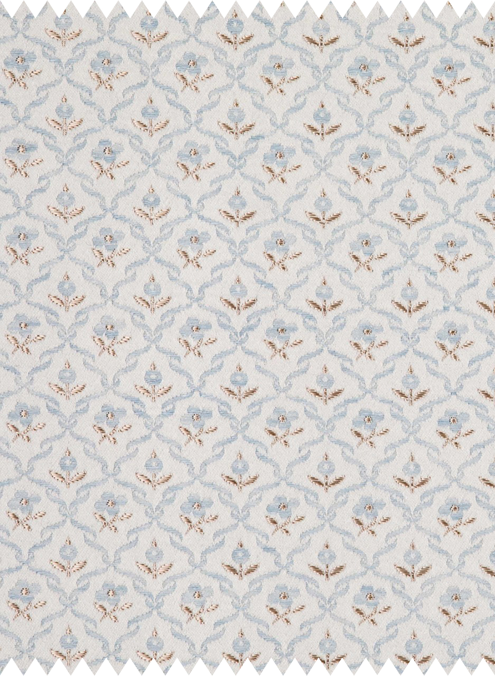 Quenin Stoff Myosotis - Nattier