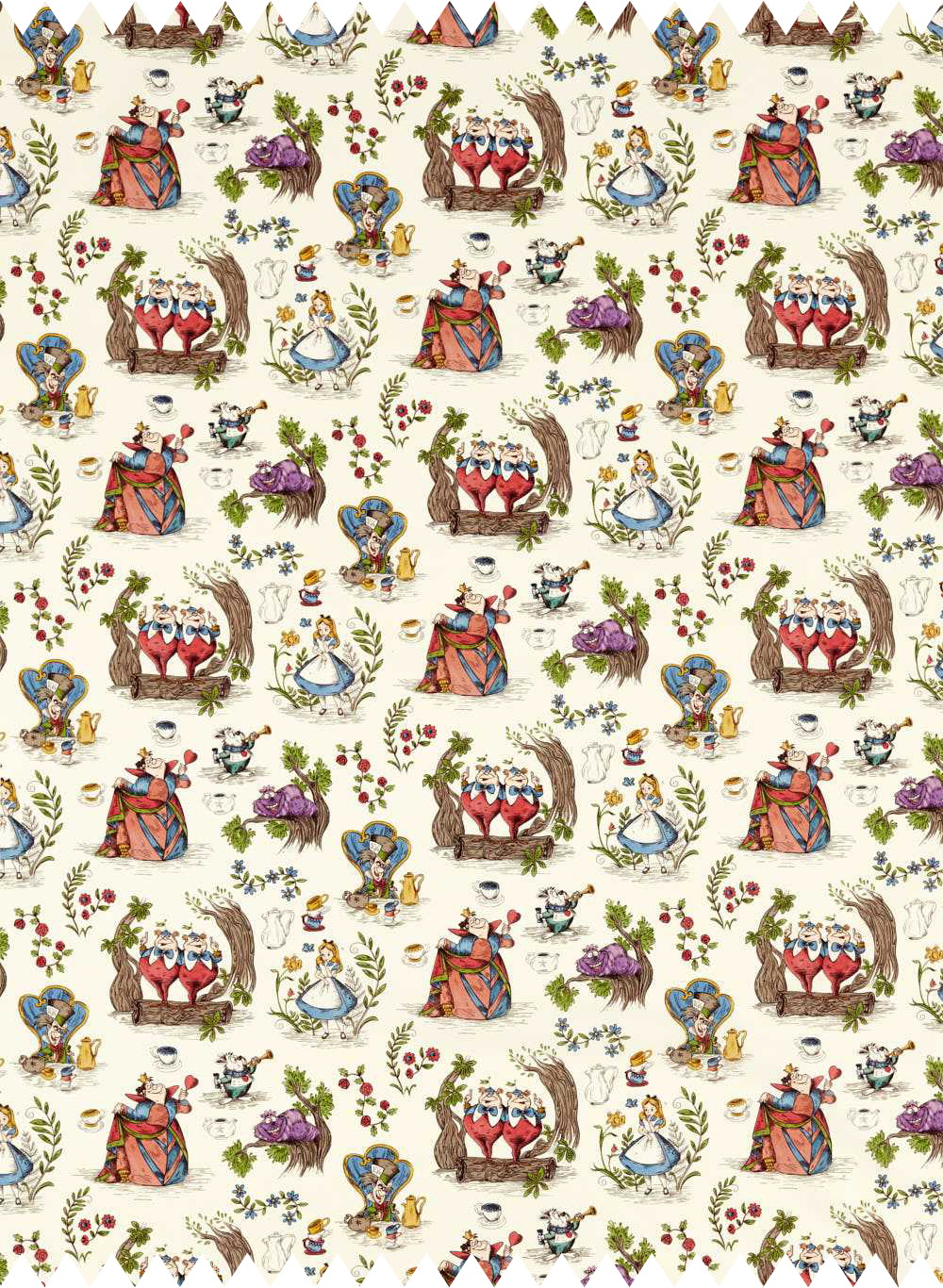 Stoff Alice in Wonderland - Hundreds and Thousands