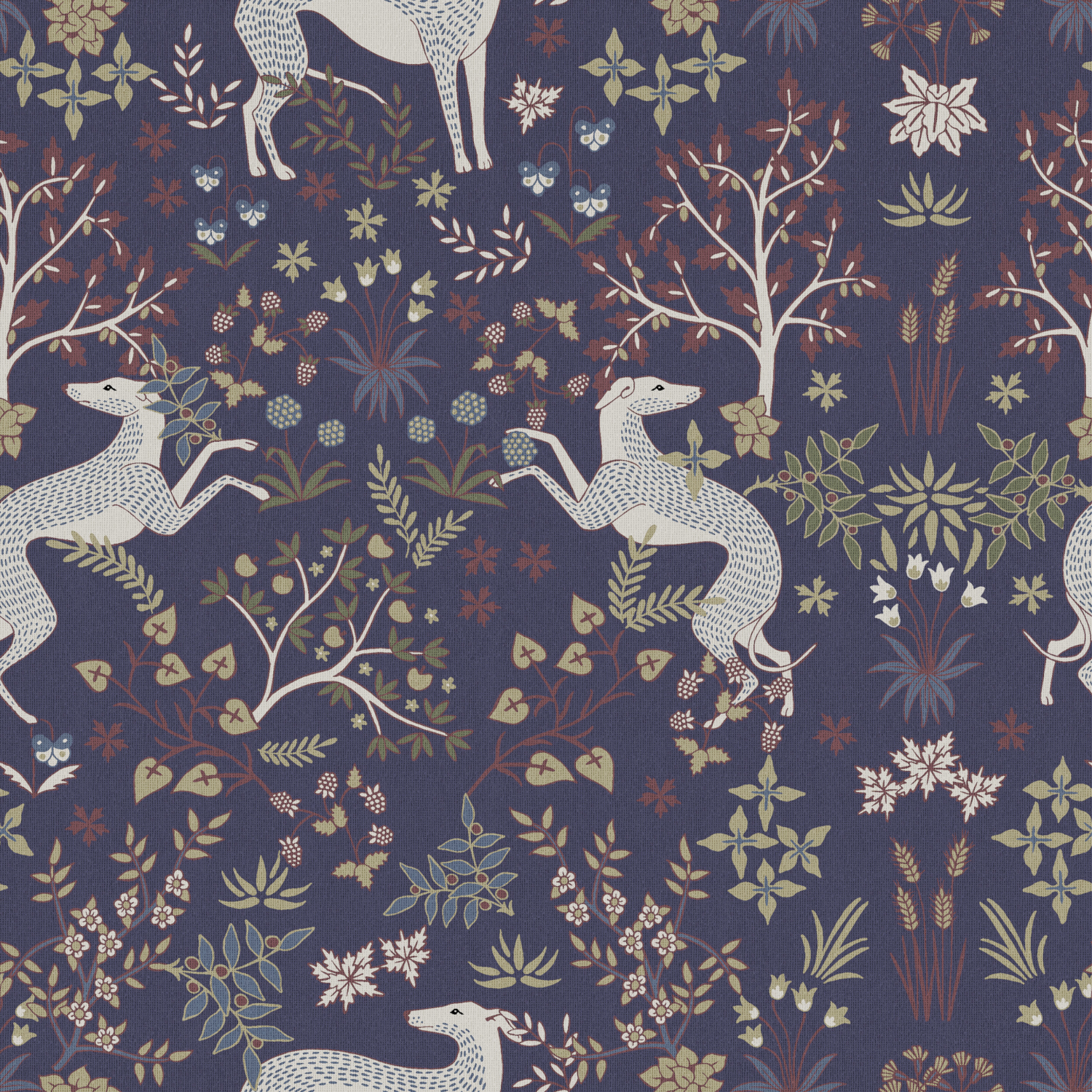 Wandbild Whippet - 9582W