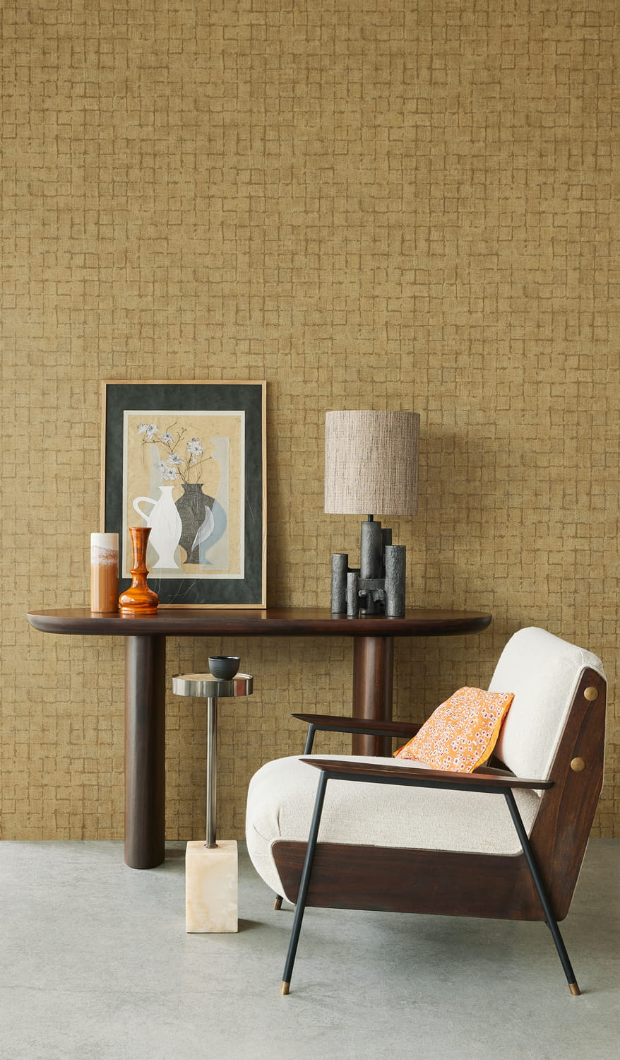 Tapete Rustic Blocks - 333453