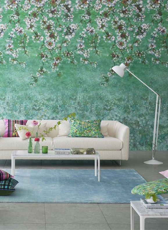 Wandbild Assam Blossom