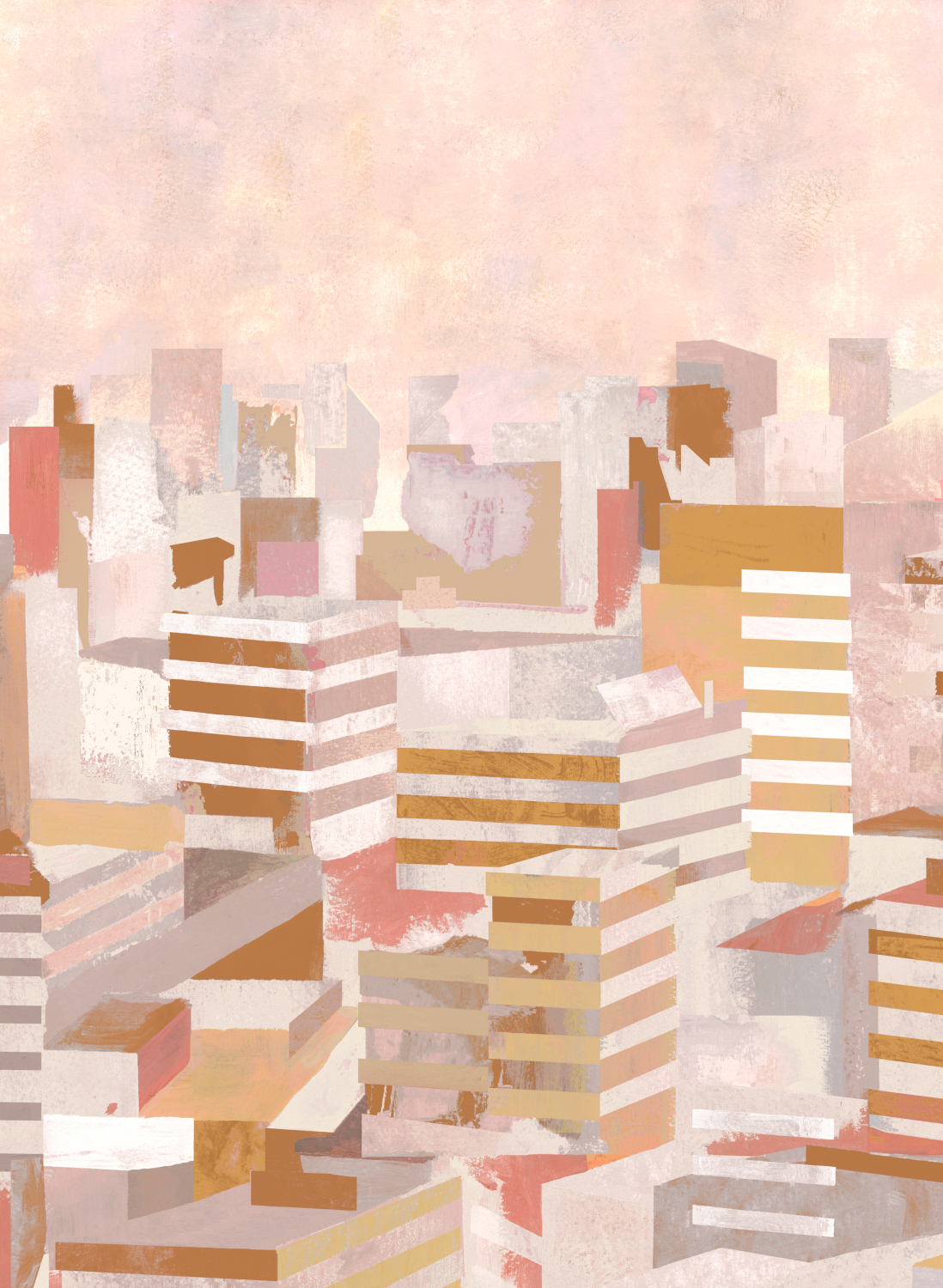 Wandbild Skyline - Autumn