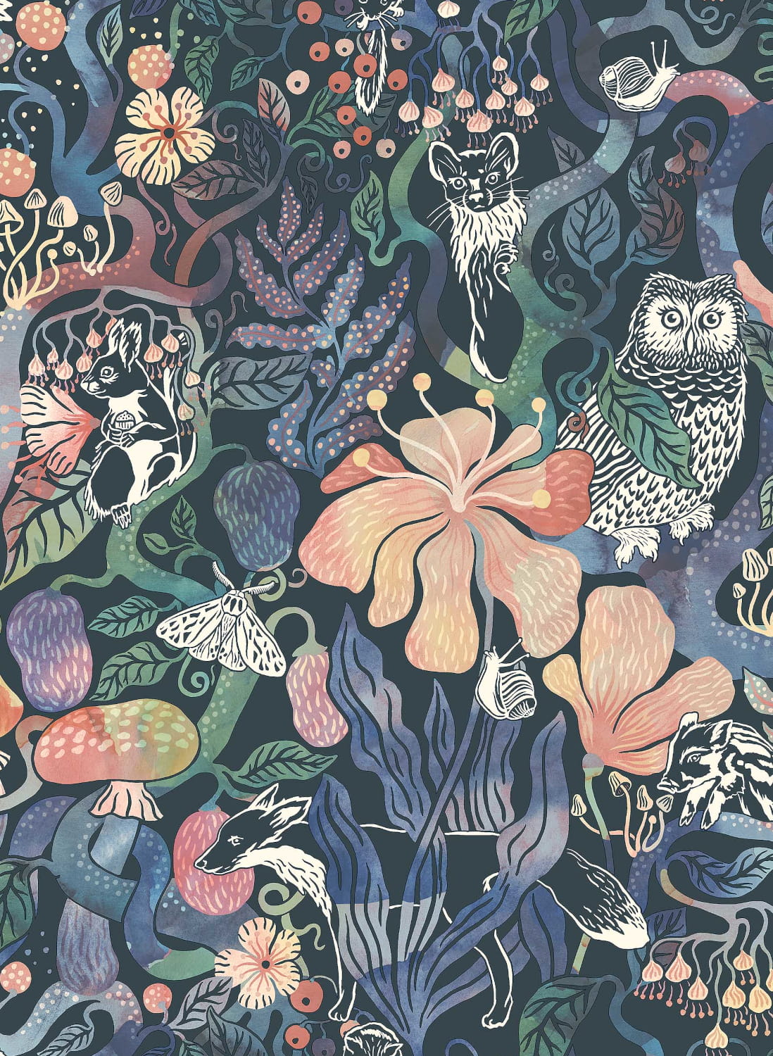 Tapete Magic Woods - 8150