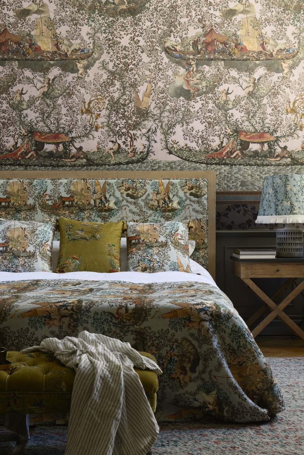 Stoff Chinoiserie - Velvet - FB00027