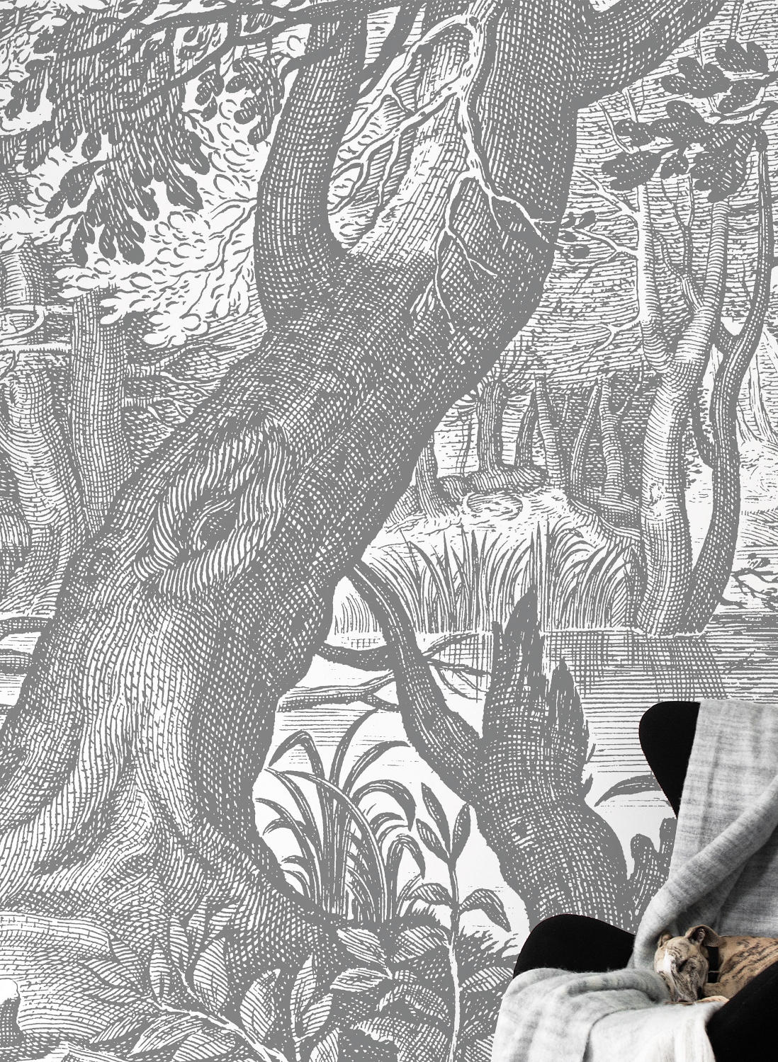 Wandbild Engraved Landscapes 4