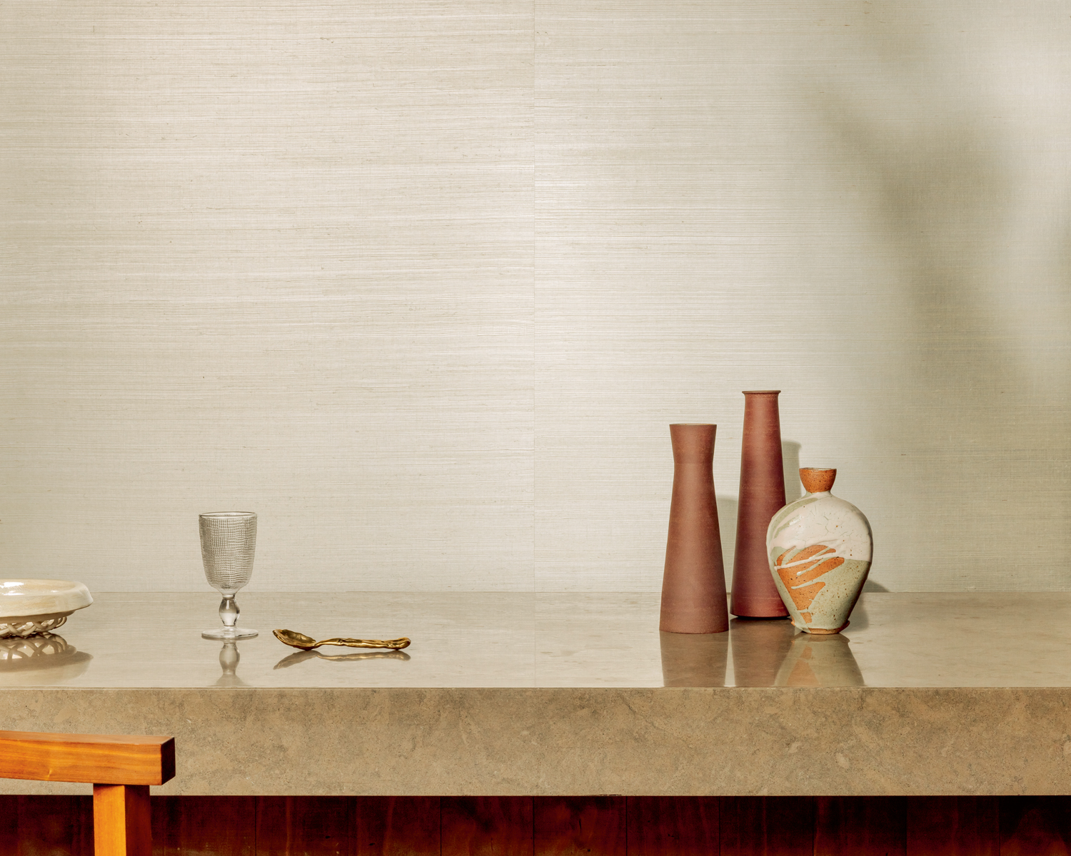 Tapete Sisal Métallique - RM 1073 90