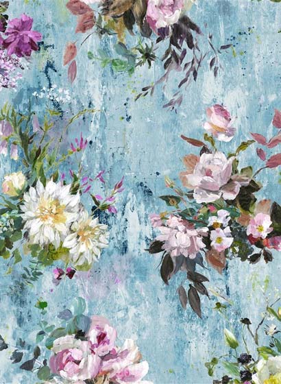 Tapete Aubriet - Slate Blue