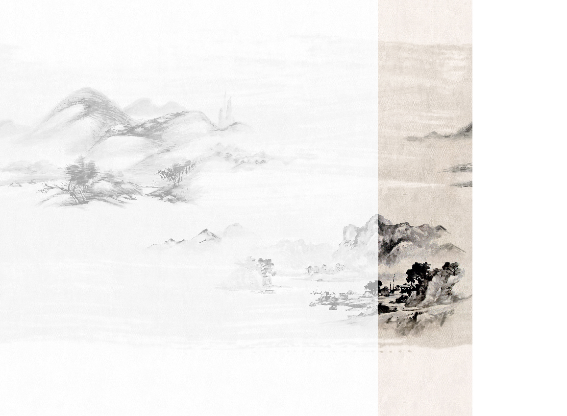 Wandbild Kawa - Black Ink Panel 5