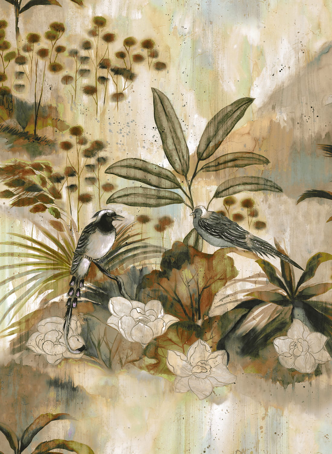 Tapete Nara - Cardamom