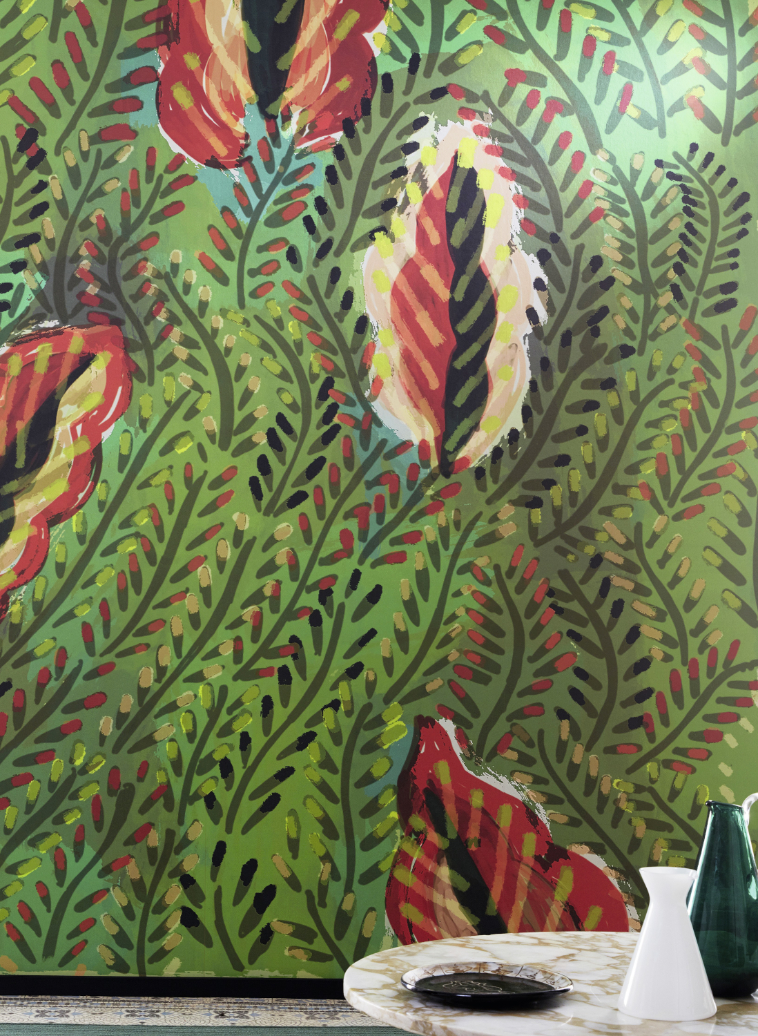 Wandbild Maquis