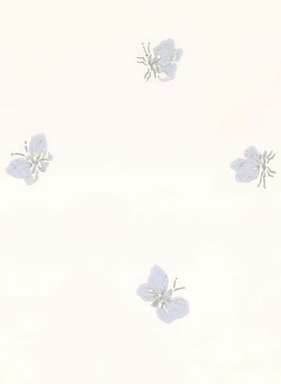 Tapete Peaseblossom - White & Lilac