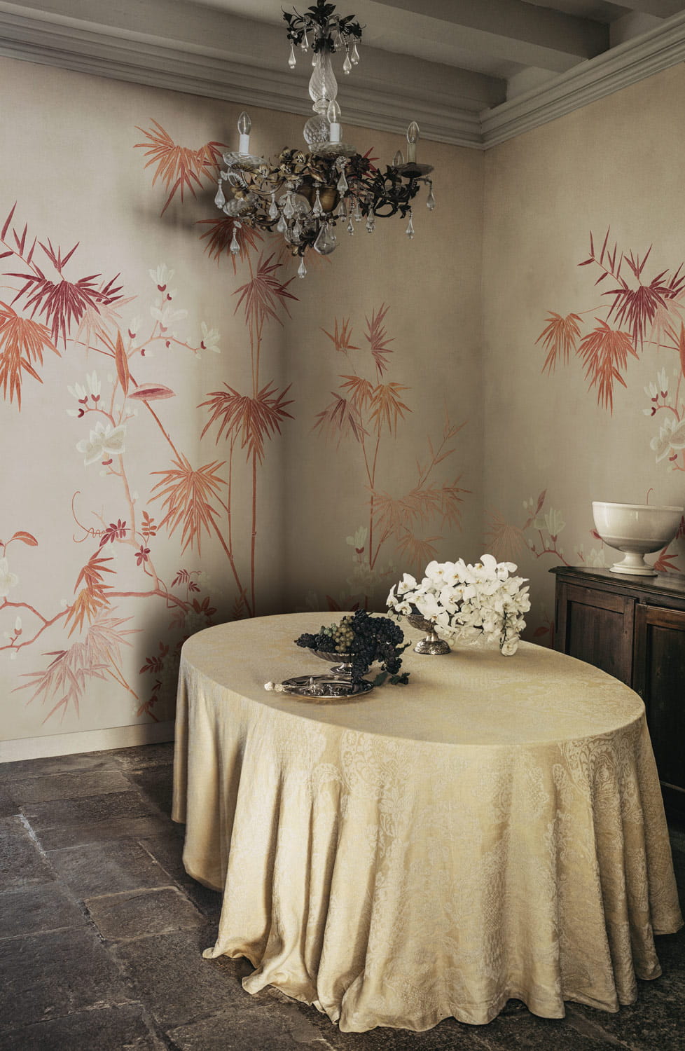 Wandbild Bamboo Grove - Clay