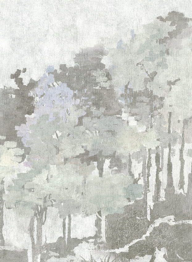 Wandbild Funes - Grey Panel 4