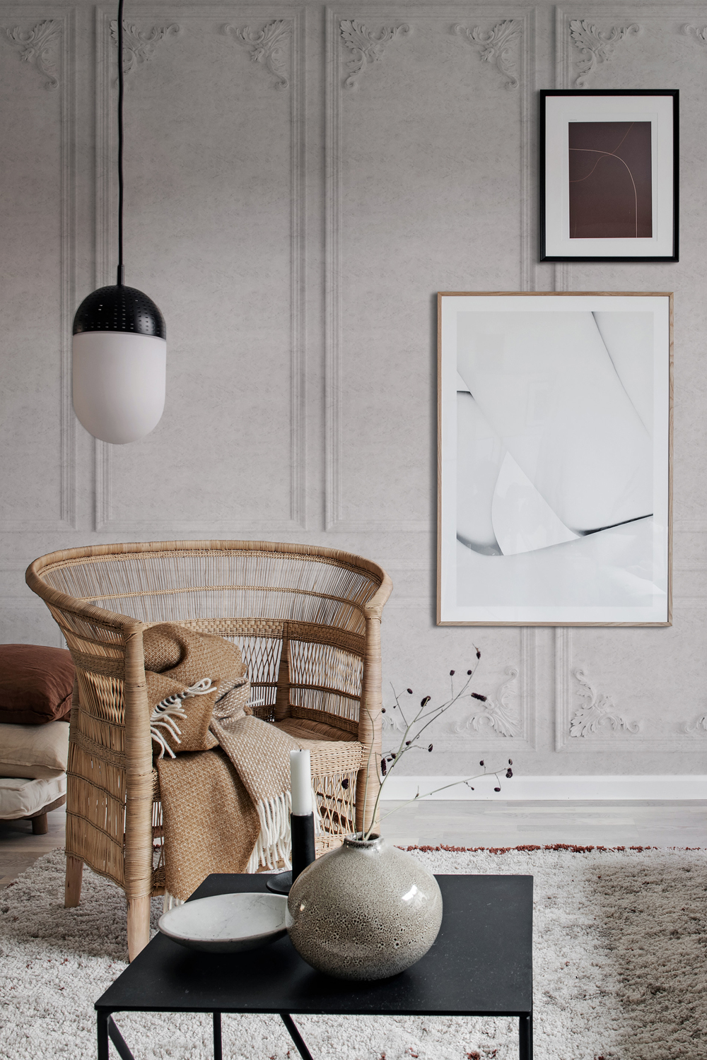 Wandbild Harlow - Marble